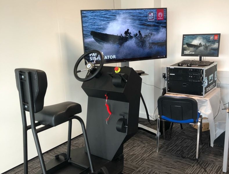 Royal Navy Reserves RHIB training classroom